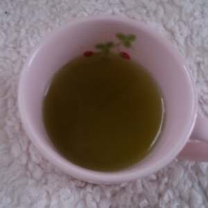 片栗粉で、新茶（緑茶）のくず湯（全工程写真あり）